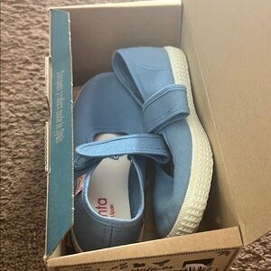 Cienta Light Blue Kids Sneakers